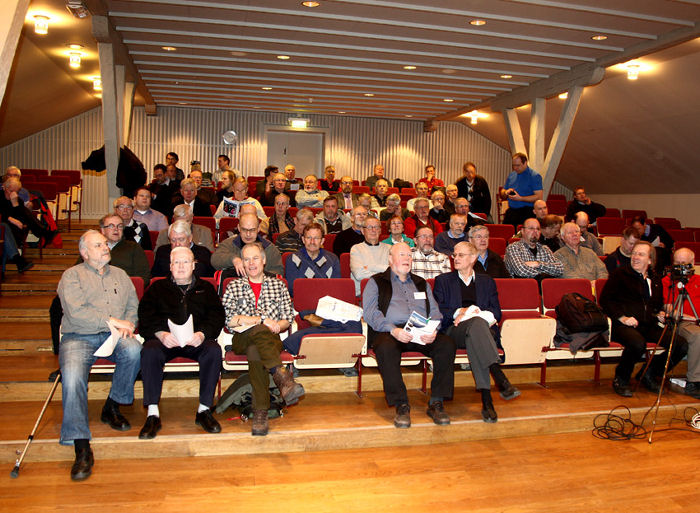 Årsmötet var välbesökt, hela 88 deltagare slöt upp. Foto: Gunnar Åkerberg.