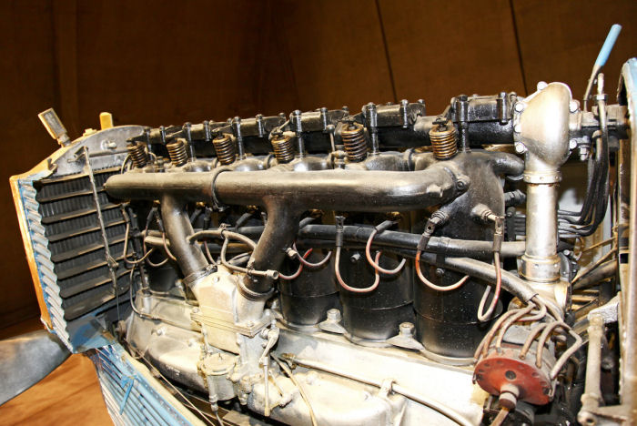 Tekniska museets Junkers F 13 är utrustad med en Junkers bensinmotor av typen L 5. Foto: Gunnar Åkerberg