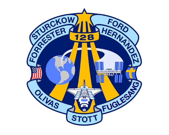 STS-128 officiella patch. (Illustration: NASA)