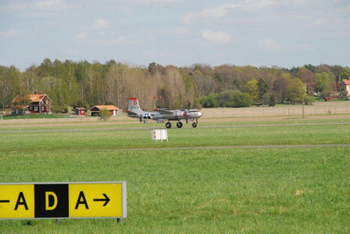 Nordic Warbirds A-26 Invader ”Sugarland Express”. Foto: Bengt Simson.