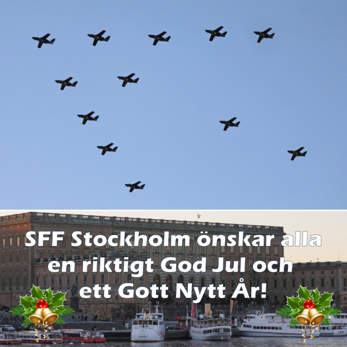 SFF Stockholm önskar alla en riktigt God Jul och ett Gott Nytt år!