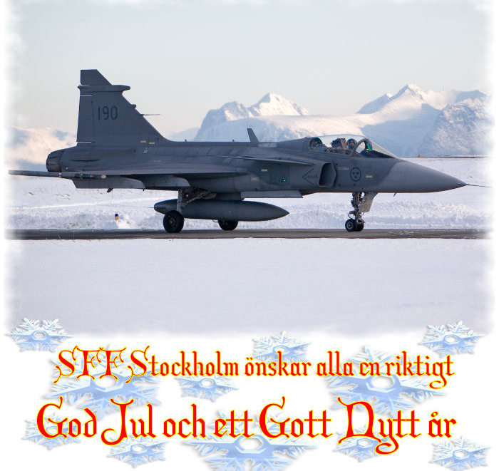 SFF Stockholm önskar alla en riktigt God Jul och ett Gott Nytt år! Foto: Bengt Simson.