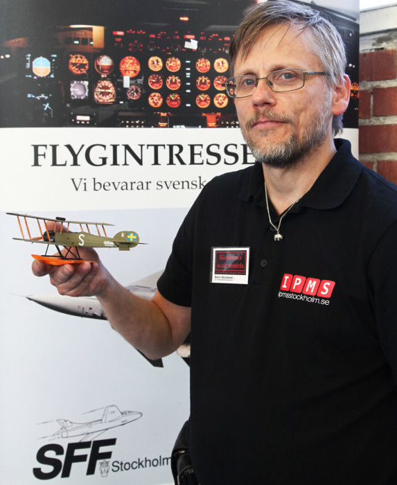 Björn Bäcklund tilldelades SFF:s Vandringspris 2016. Foto: Gunnar Åkerberg