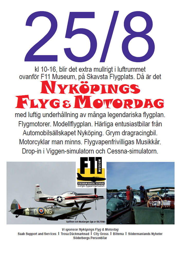 Nyköpings Flyg- och motordag 2013